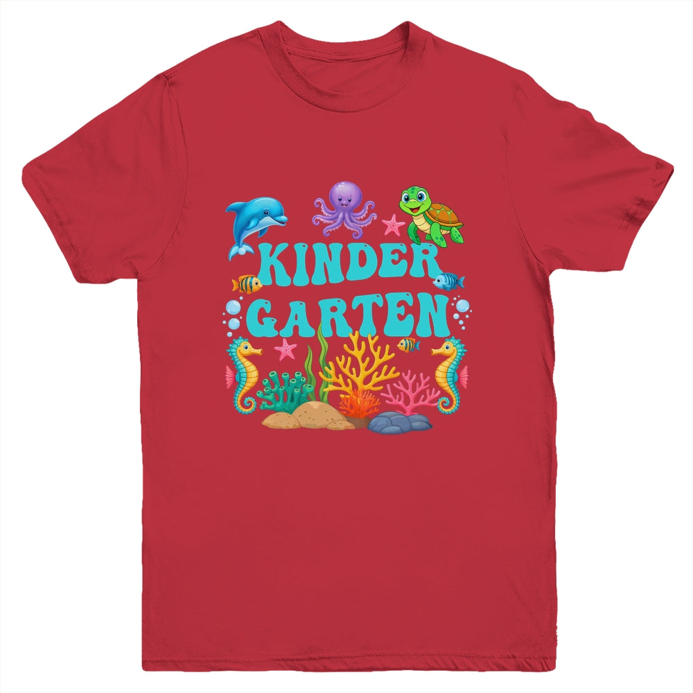 Kindergarten Teacher Student Sea Life Ocean Animal Lover Youth Shirt | siriusteestore