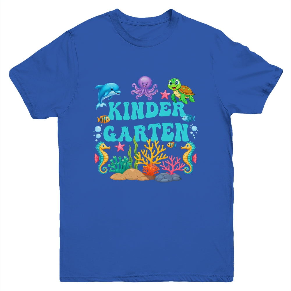 Kindergarten Teacher Student Sea Life Ocean Animal Lover Youth Shirt | siriusteestore