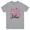 Kindergarten Vibes Back To School Coquette Teacher Girl Youth Shirt | siriusteestore