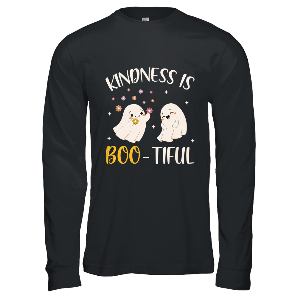 Kindness Is Boo Tiful Teacher Cute Ghost Halloween Costume Shirt & Hoodie | siriusteestore