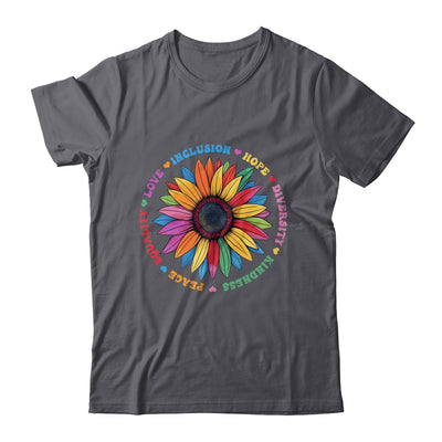 Kindness Peace Equality Love Hope Floral Sunflower Women Shirt & Tank Top | siriusteestore