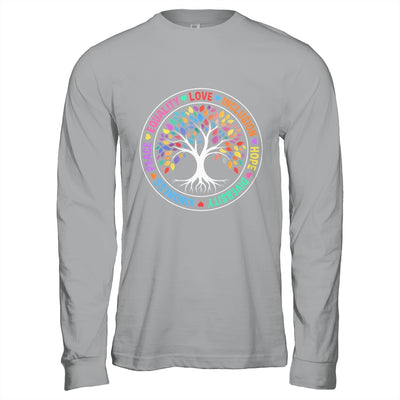 Kindness Peace Equality Love Inclusion Hope Diversity Retro Shirt & Hoodie | siriusteestore
