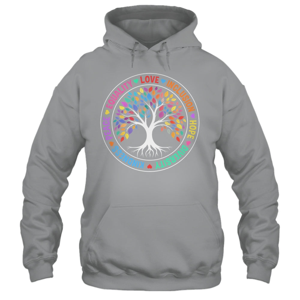 Kindness Peace Equality Love Inclusion Hope Diversity Retro Shirt & Hoodie | siriusteestore