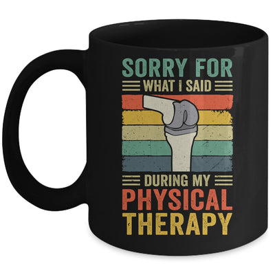 Knee Replacement Funny Therapy Surgery Recovery Arthroplasty Mug | siriusteestore