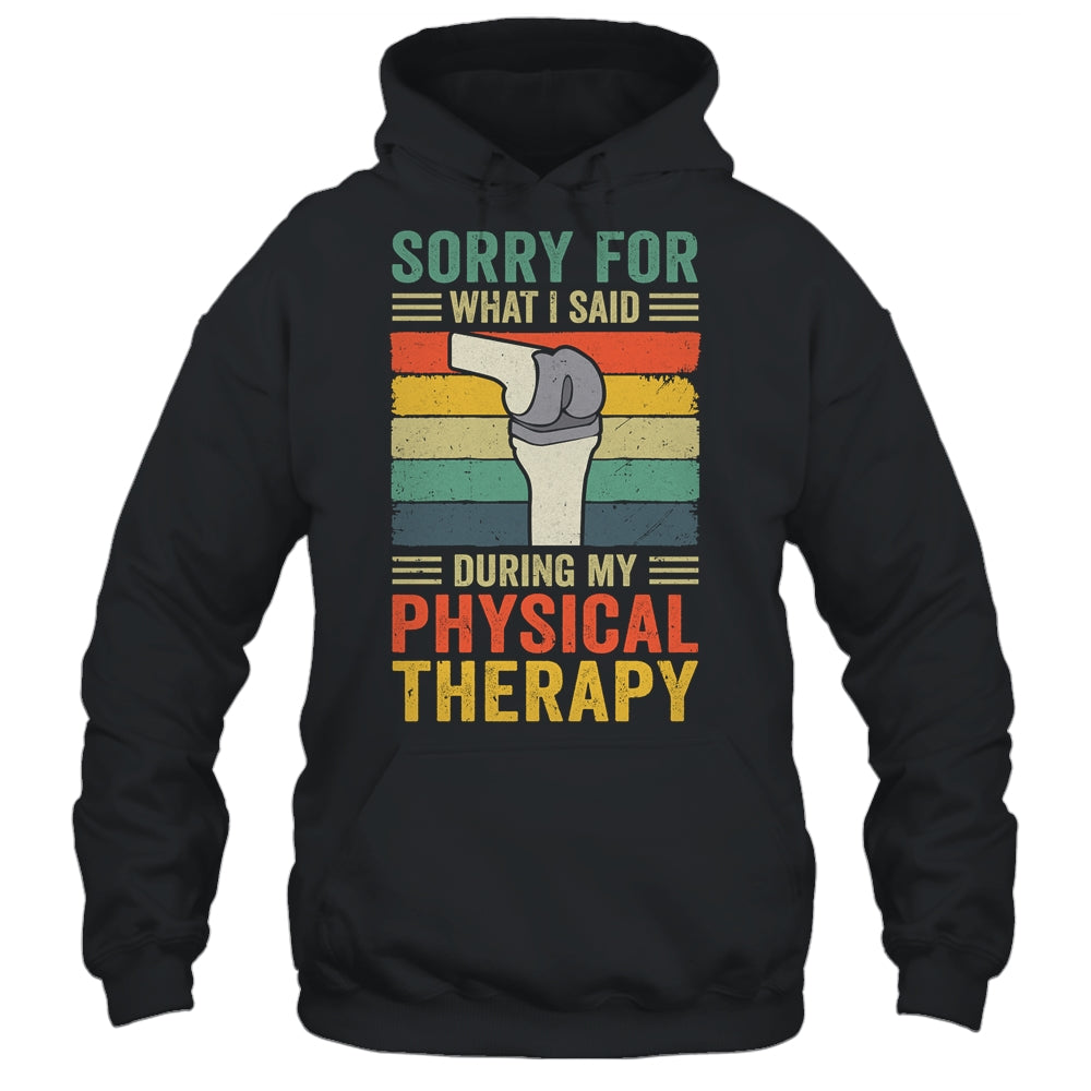 Knee Replacement Funny Therapy Surgery Recovery Arthroplasty Shirt & Hoodie | siriusteestore