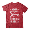 Knee Replacement Funny Woman Surgery Recovery Arthroplasty Shirt & Tank Top | siriusteestore