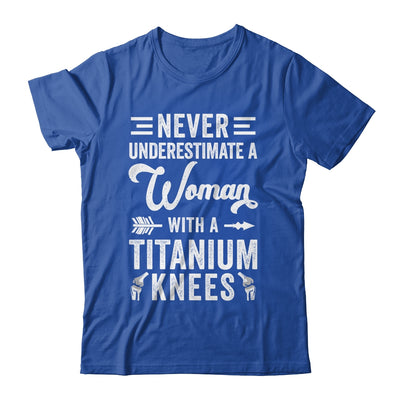 Knee Replacement Funny Woman Surgery Recovery Arthroplasty Shirt & Tank Top | siriusteestore