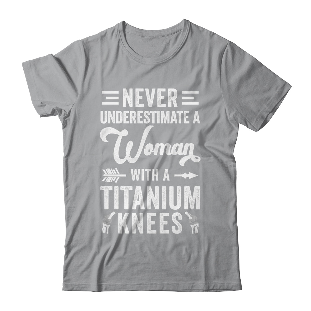 Knee Replacement Funny Woman Surgery Recovery Arthroplasty Shirt & Tank Top | siriusteestore