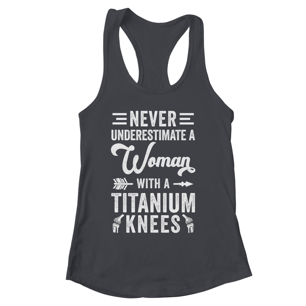 Knee Replacement Funny Woman Surgery Recovery Arthroplasty Shirt & Tank Top | siriusteestore