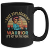Knee Replacement Warrior African Woman Surgery Recovery Mug | siriusteestore