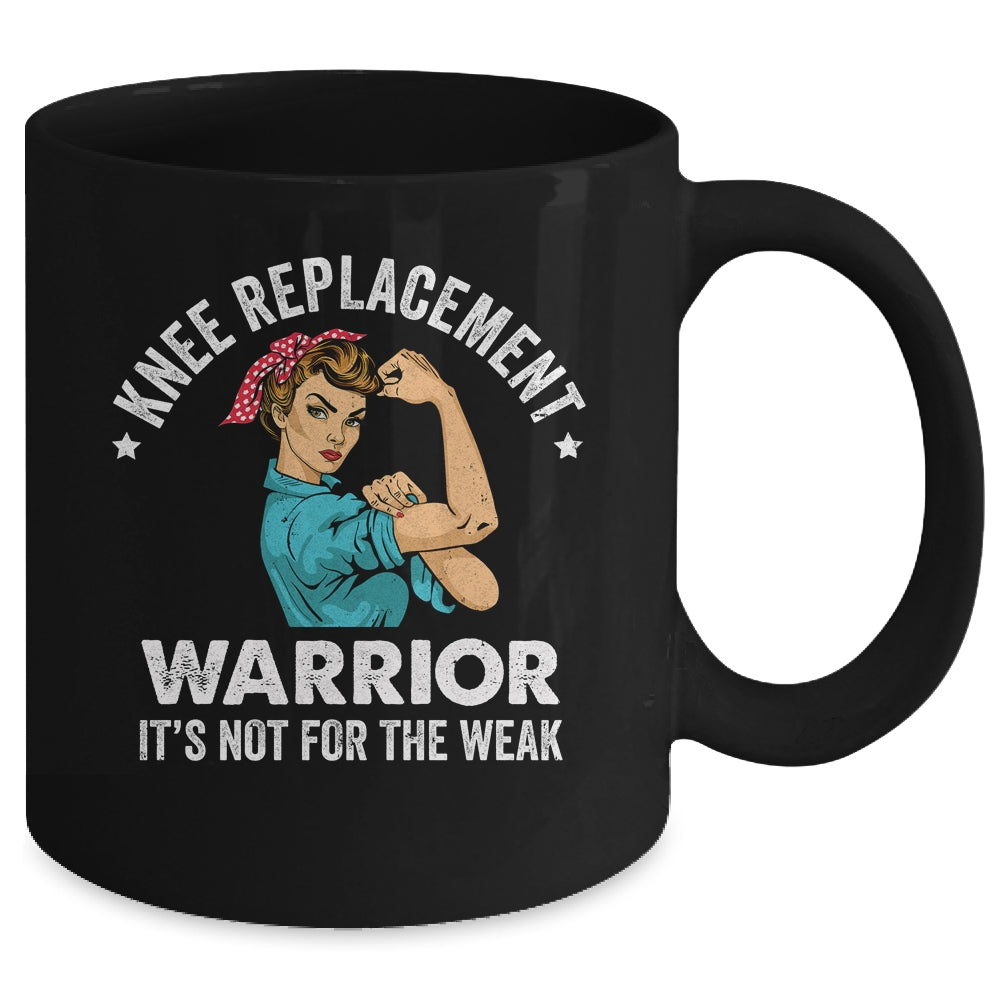 Knee Replacement Warrior Knee Surgery Recovery Get Well Mug | siriusteestore