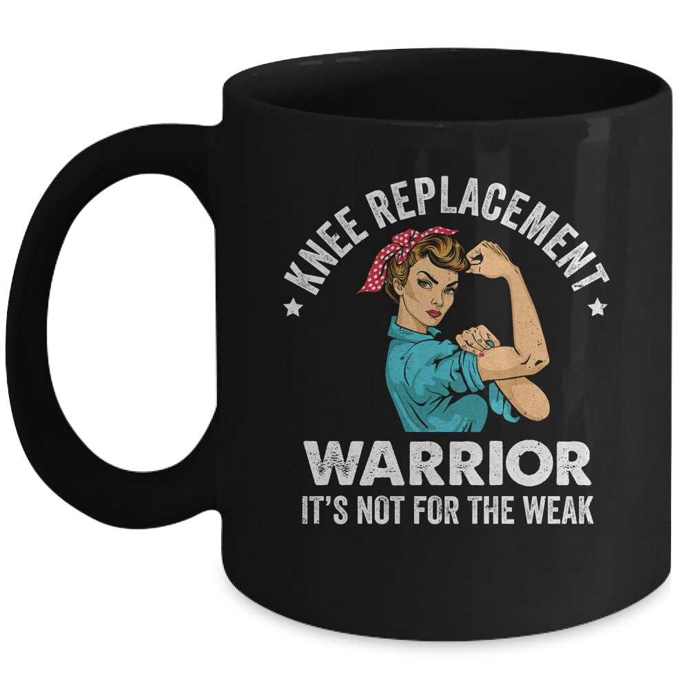 Knee Replacement Warrior Knee Surgery Recovery Get Well Mug | siriusteestore
