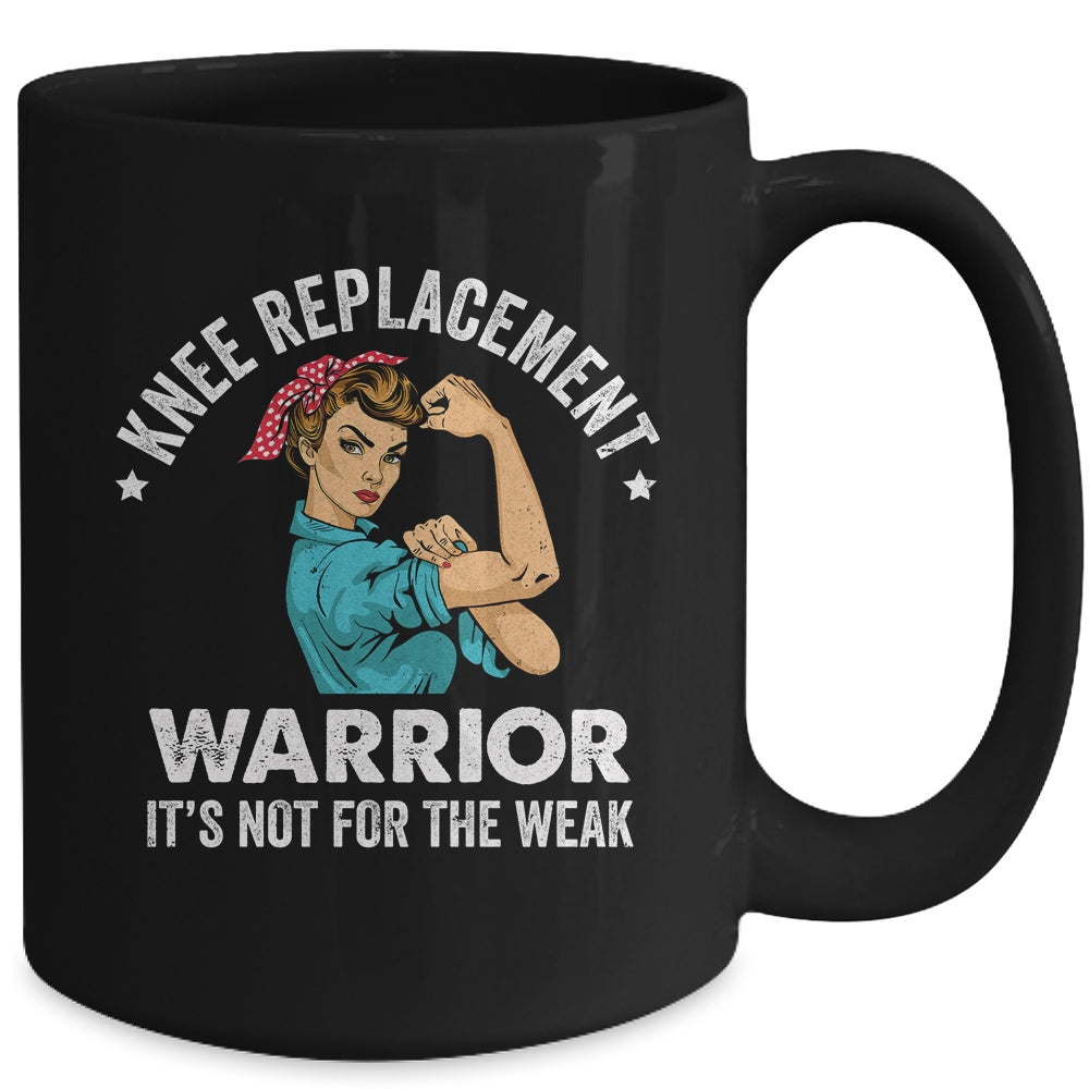 Knee Replacement Warrior Knee Surgery Recovery Get Well Mug | siriusteestore