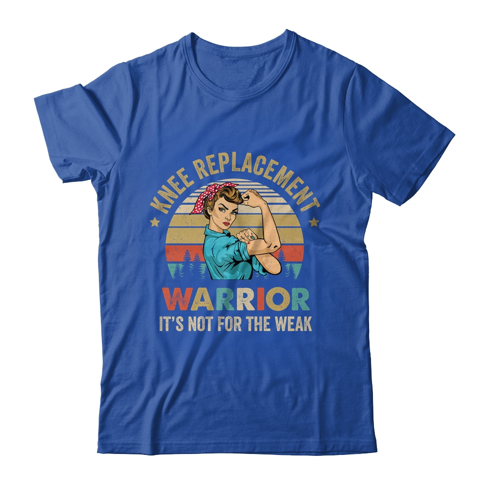 Knee Replacement Warrior Knee Surgery Recovery Retro Shirt & Tank Top | siriusteestore