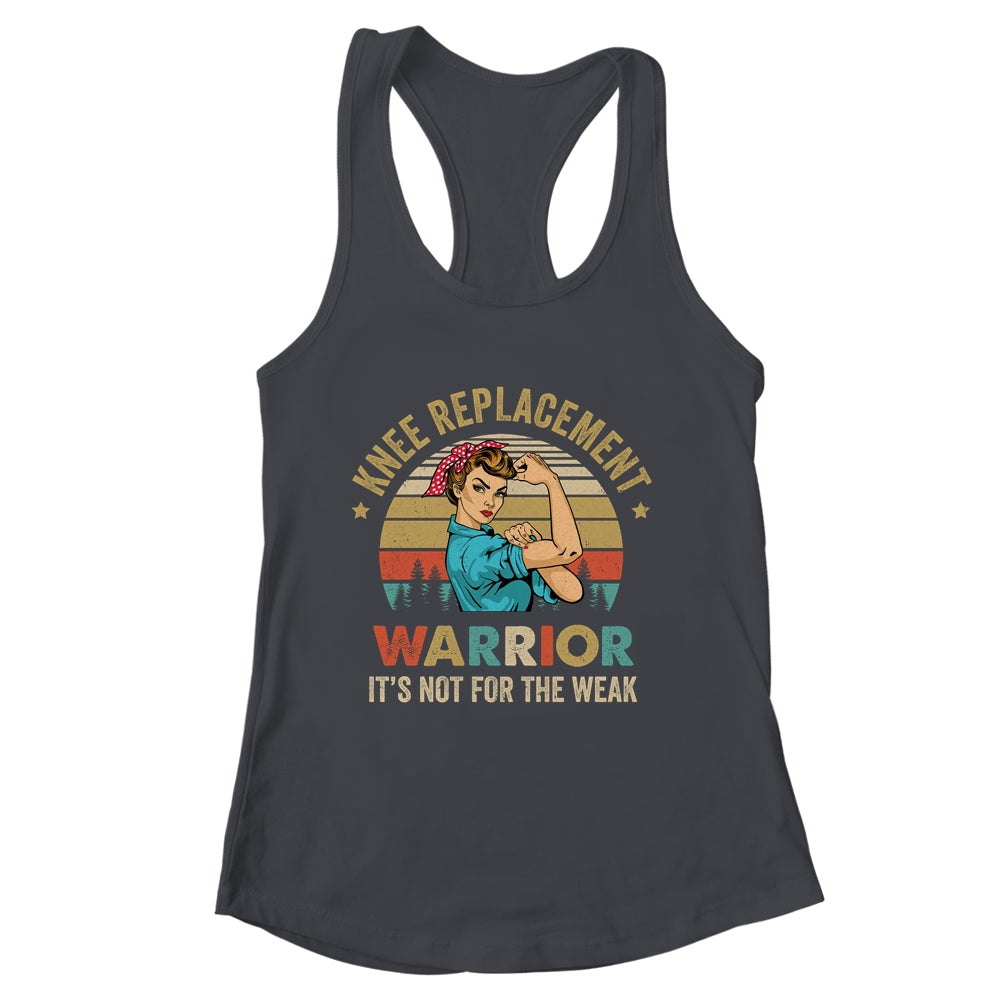 Knee Replacement Warrior Knee Surgery Recovery Retro Shirt & Tank Top | siriusteestore