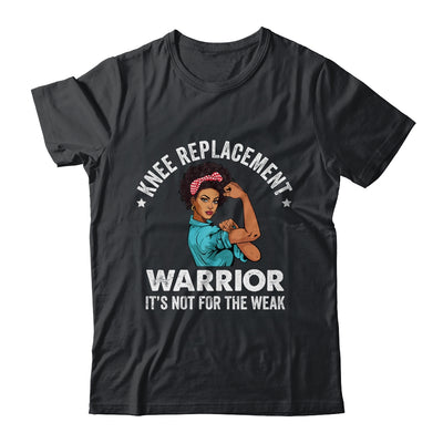 Knee Replacement Warrior Surgery Recovery African Woman Shirt & Tank Top | siriusteestore