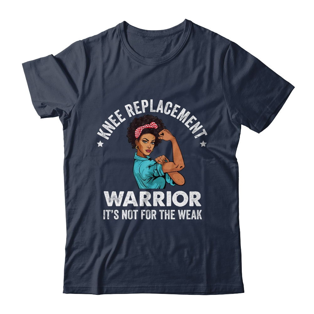 Knee Replacement Warrior Surgery Recovery African Woman Shirt & Tank Top | siriusteestore