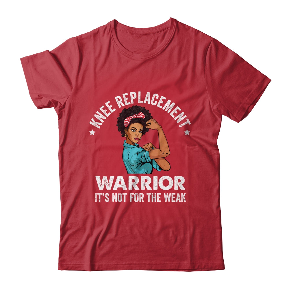 Knee Replacement Warrior Surgery Recovery African Woman Shirt & Tank Top | siriusteestore