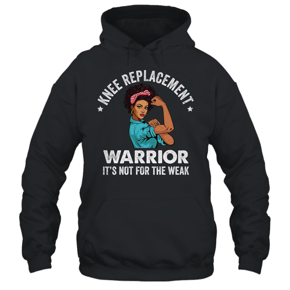 Knee Replacement Warrior Surgery Recovery African Woman Shirt & Tank Top | siriusteestore
