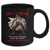Knight Templar Christian Warrior Of God Don’t Judge Me Mug | siriusteestore