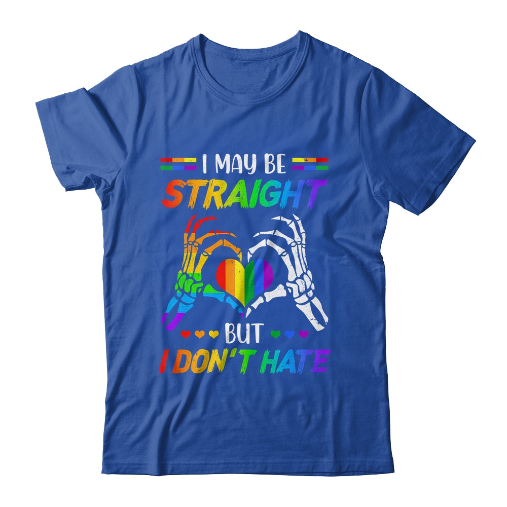 LGBT I May Be Straight But I Don't Hate LGBT Gay Pride Shirt & Tank Top | siriusteestore