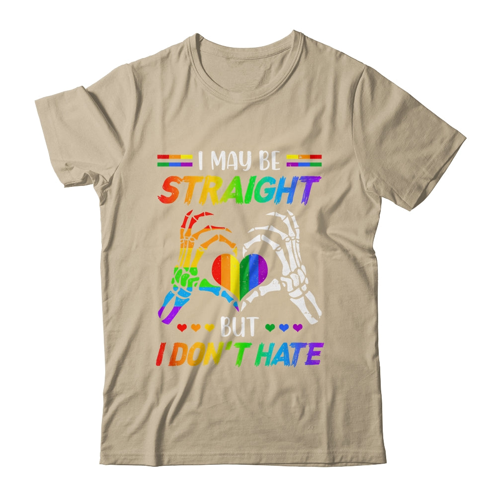LGBT I May Be Straight But I Don't Hate LGBT Gay Pride Shirt & Tank Top | siriusteestore