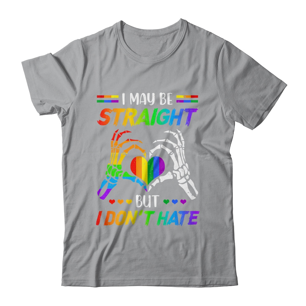 LGBT I May Be Straight But I Don't Hate LGBT Gay Pride Shirt & Tank Top | siriusteestore