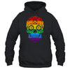 LGBT Rainbow Flag Skull Ally LGBTQ Pride Month Men Women Shirt & Tank Top | siriusteestore