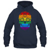 LGBT Rainbow Flag Skull Ally LGBTQ Pride Month Men Women Shirt & Tank Top | siriusteestore