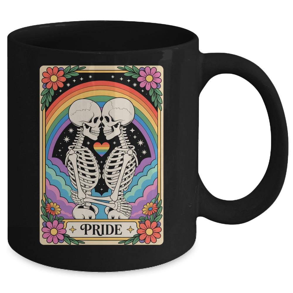 LGBT Tarot Card LGBTQ+ Pride Equal Rights Gay Transgender Mug | siriusteestore
