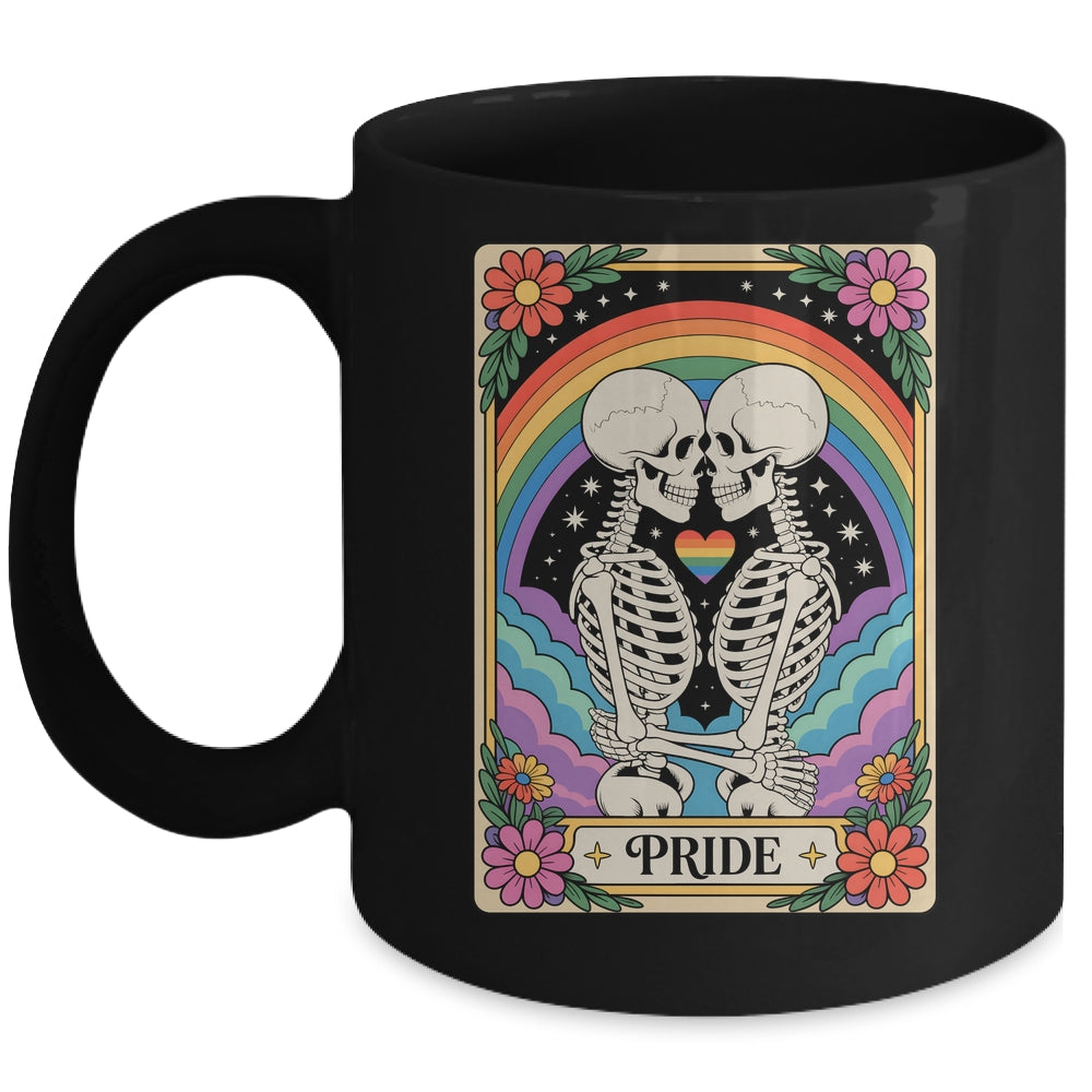 LGBT Tarot Card LGBTQ+ Pride Equal Rights Gay Transgender Mug | siriusteestore