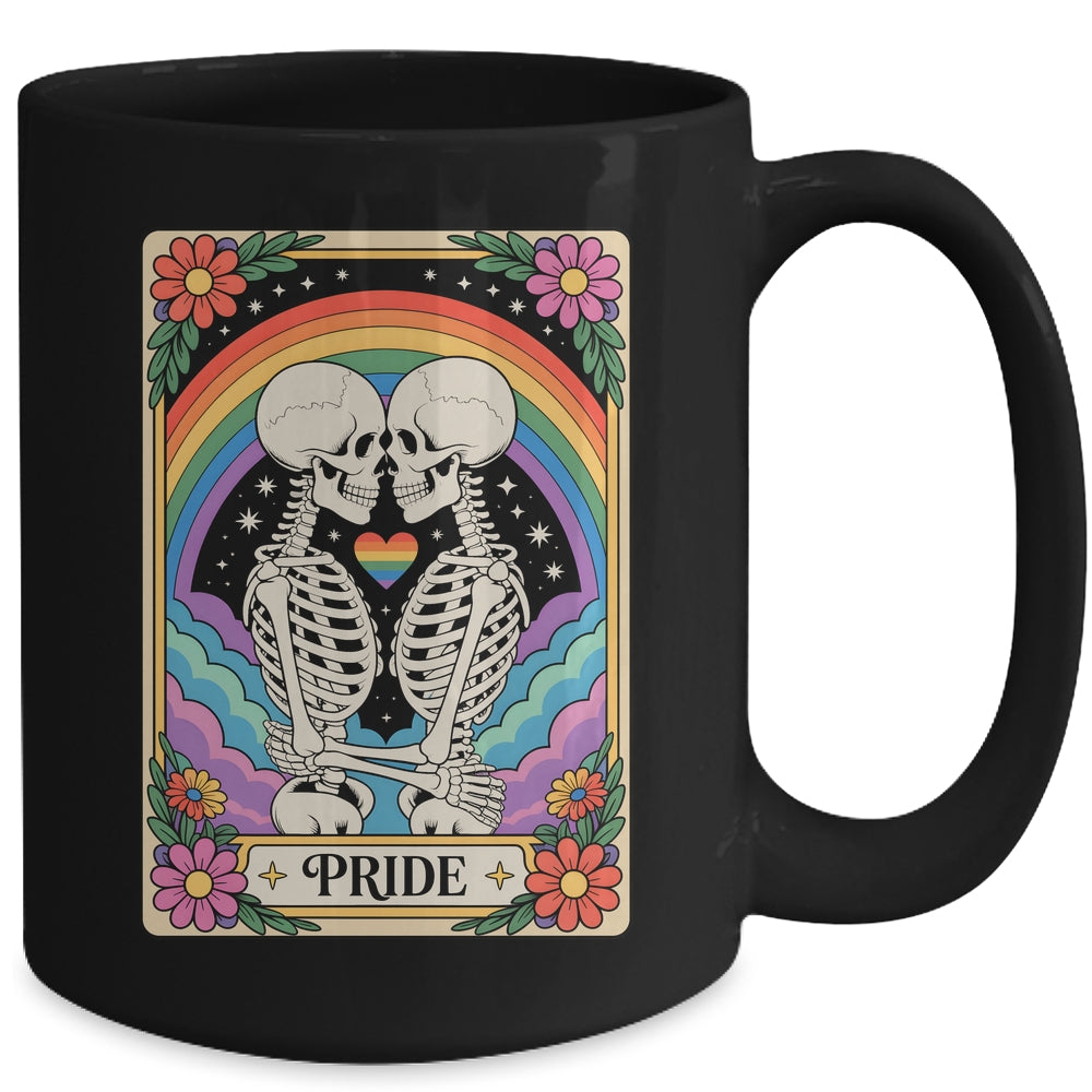 LGBT Tarot Card LGBTQ+ Pride Equal Rights Gay Transgender Mug | siriusteestore