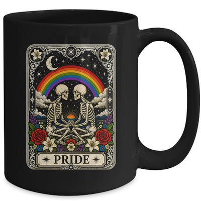 LGBT Tarot Skeleton Gay Pride LGBTQ Equal Rights Transgender Mug | siriusteestore