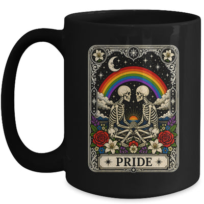 LGBT Tarot Skeleton Gay Pride LGBTQ Equal Rights Transgender Mug | siriusteestore