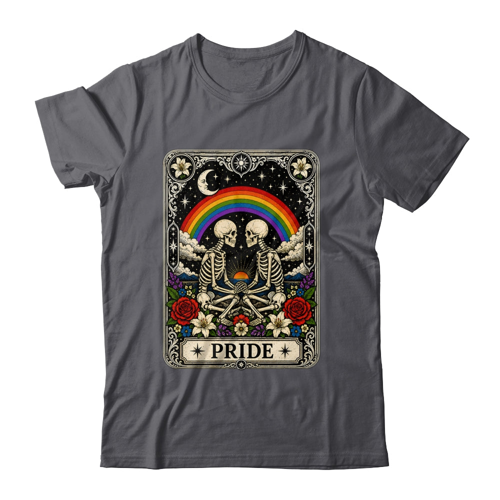 LGBT Tarot Skeleton Gay Pride LGBTQ Equal Rights Transgender Shirt & Tank Top | siriusteestore