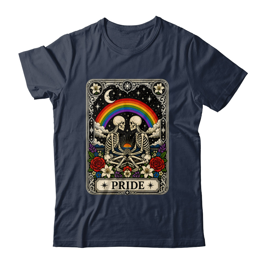 LGBT Tarot Skeleton Gay Pride LGBTQ Equal Rights Transgender Shirt & Tank Top | siriusteestore