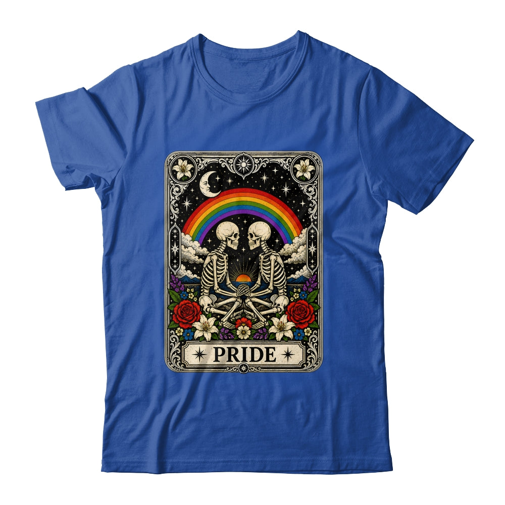 LGBT Tarot Skeleton Gay Pride LGBTQ Equal Rights Transgender Shirt & Tank Top | siriusteestore