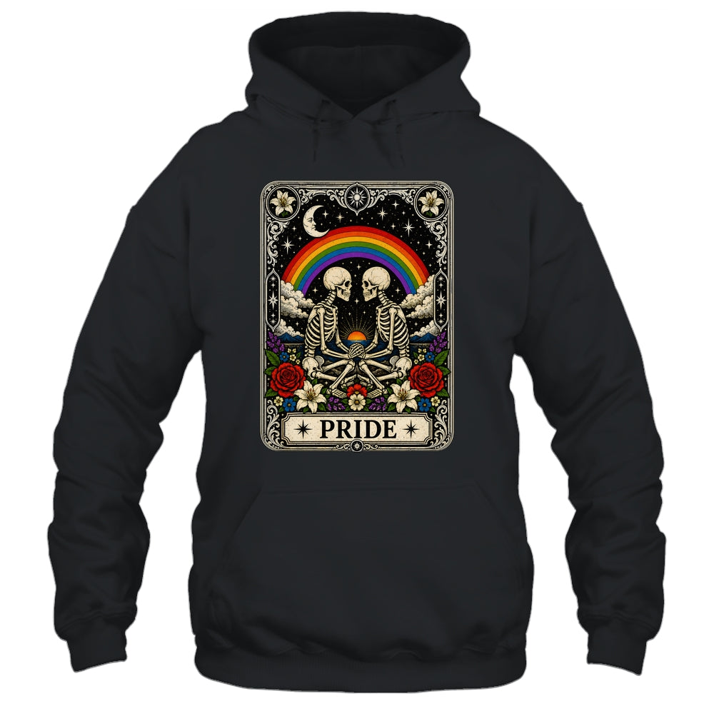 LGBT Tarot Skeleton Gay Pride LGBTQ Equal Rights Transgender Shirt & Tank Top | siriusteestore