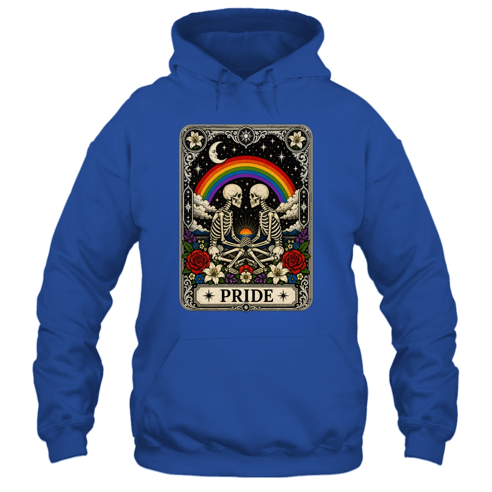 LGBT Tarot Skeleton Gay Pride LGBTQ Equal Rights Transgender Shirt & Tank Top | siriusteestore