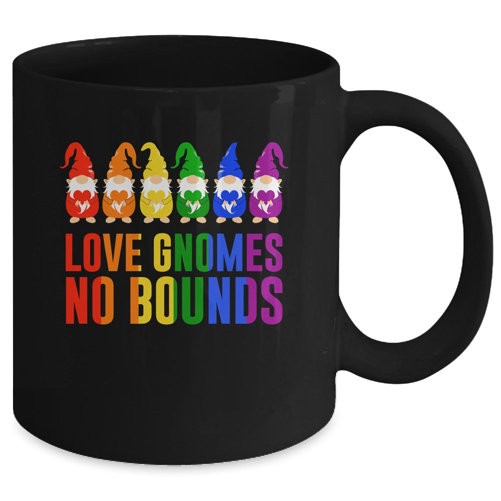 LOVE LGBT Rainbow Gnomes LGBTQ Couple Squad Gay Mug | siriusteestore