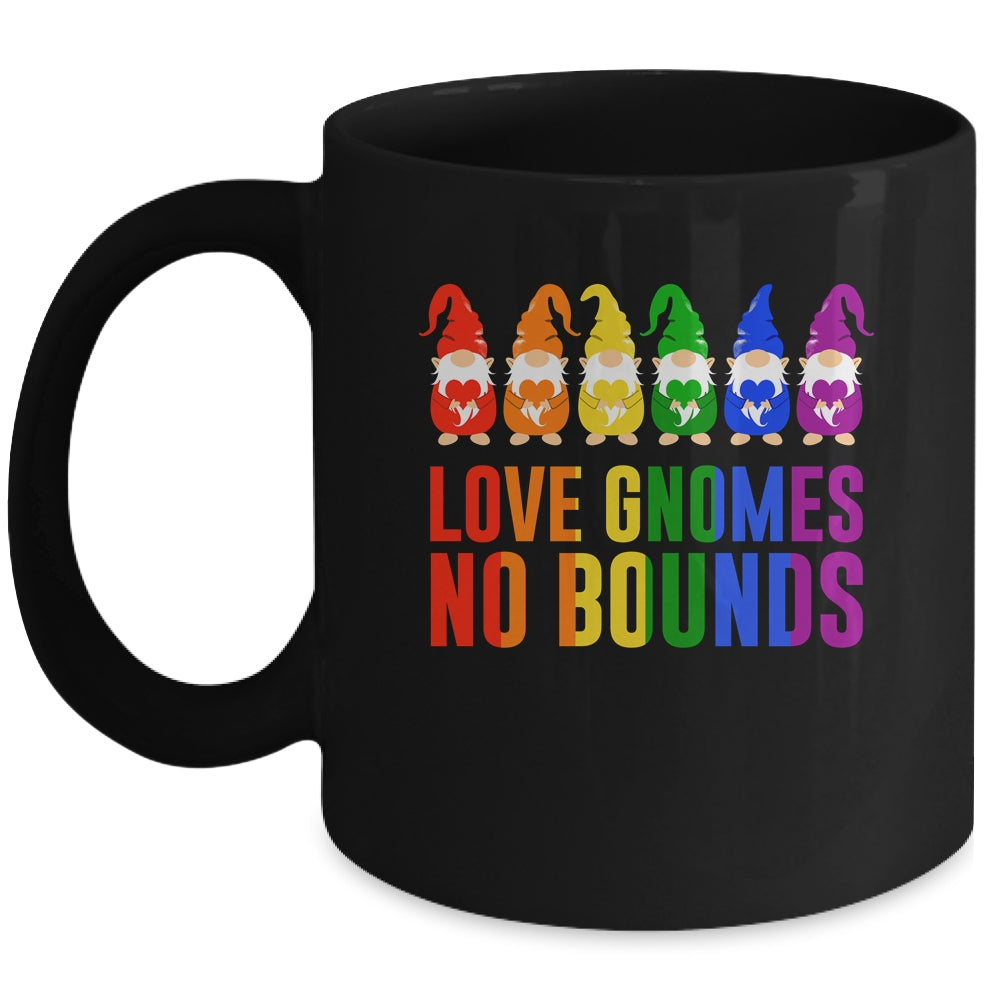LOVE LGBT Rainbow Gnomes LGBTQ Couple Squad Gay Mug | siriusteestore