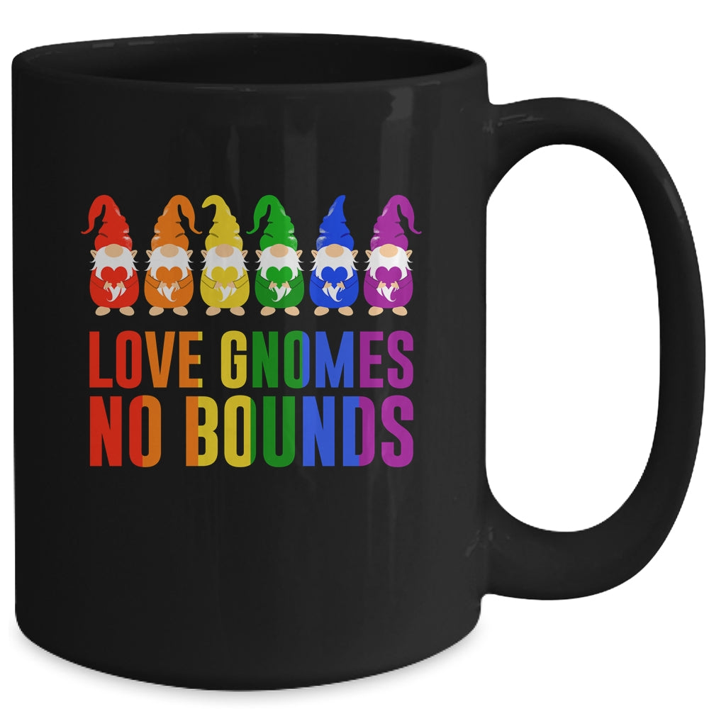 LOVE LGBT Rainbow Gnomes LGBTQ Couple Squad Gay Mug | siriusteestore