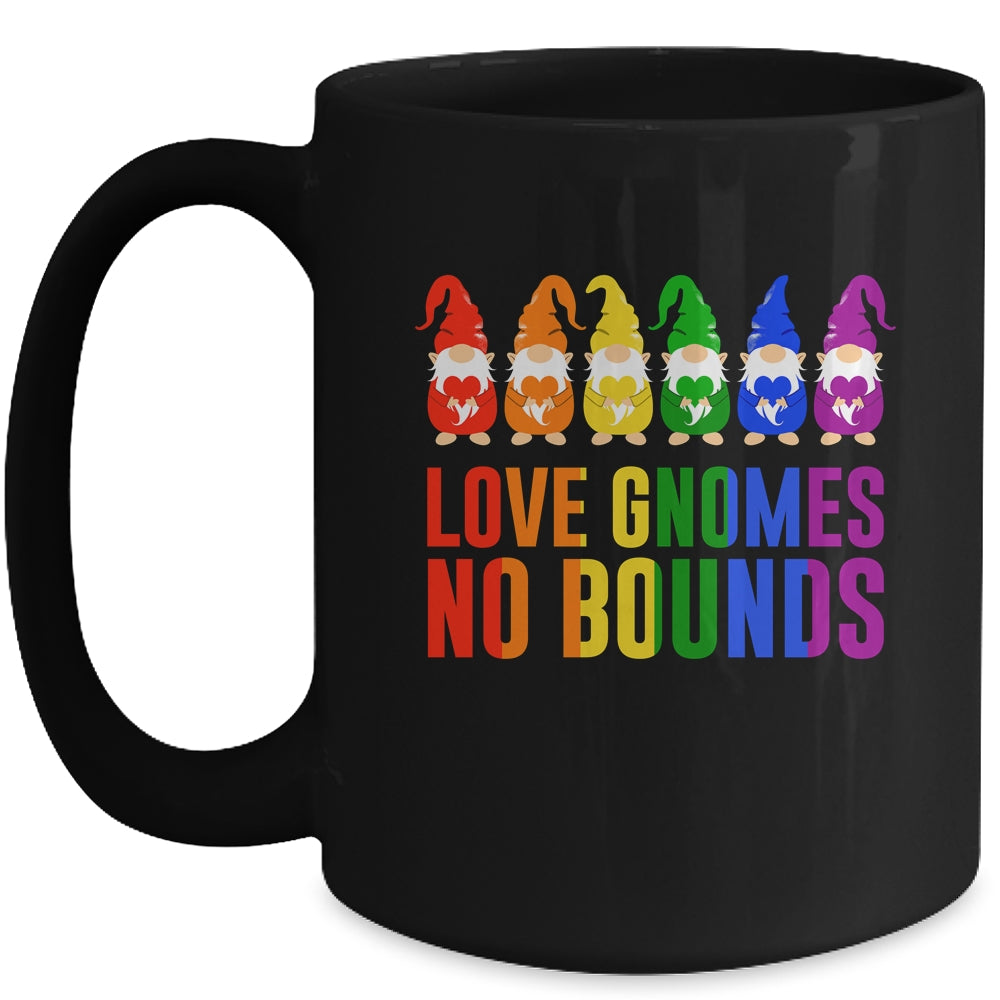 LOVE LGBT Rainbow Gnomes LGBTQ Couple Squad Gay Mug | siriusteestore