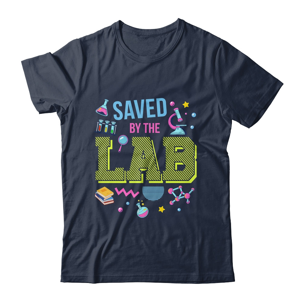 Lab Week 2023 Saved By The Lab Retro Medical Laboratory Tech Shirt & Hoodie | siriusteestore