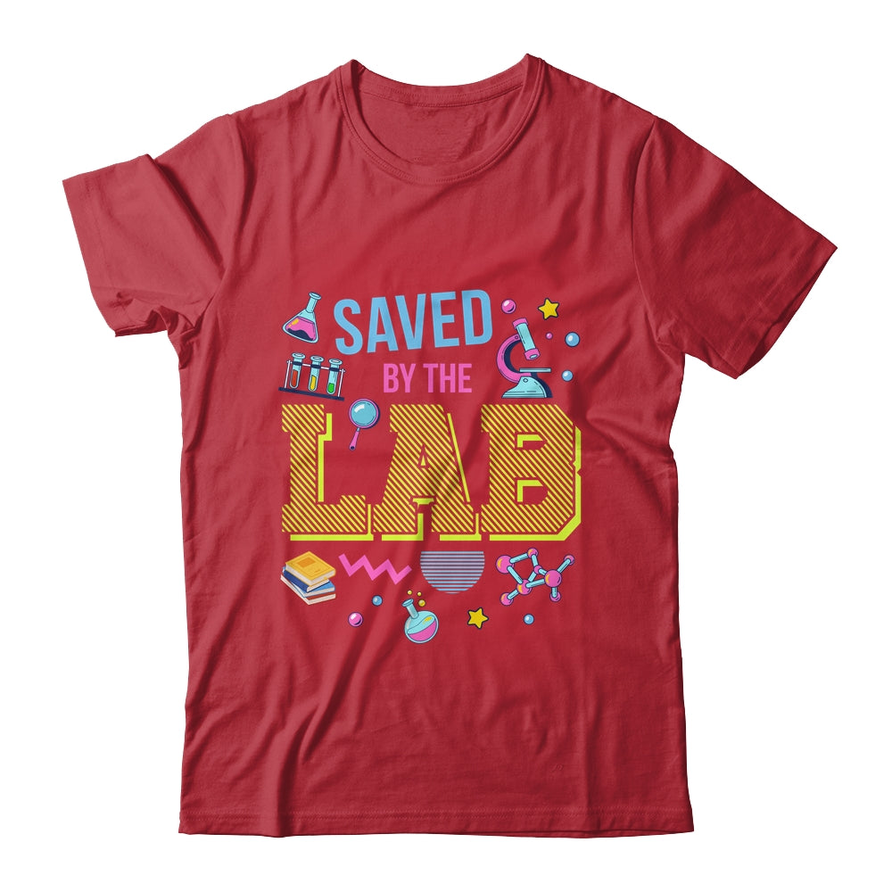 Lab Week 2023 Saved By The Lab Retro Medical Laboratory Tech Shirt & Hoodie | siriusteestore