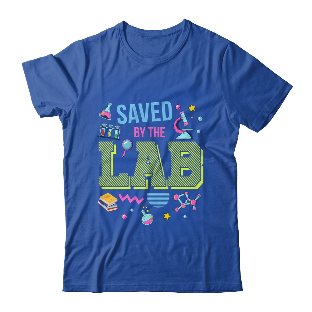 Lab Week 2023 Saved By The Lab Retro Medical Laboratory Tech Shirt & Hoodie | siriusteestore