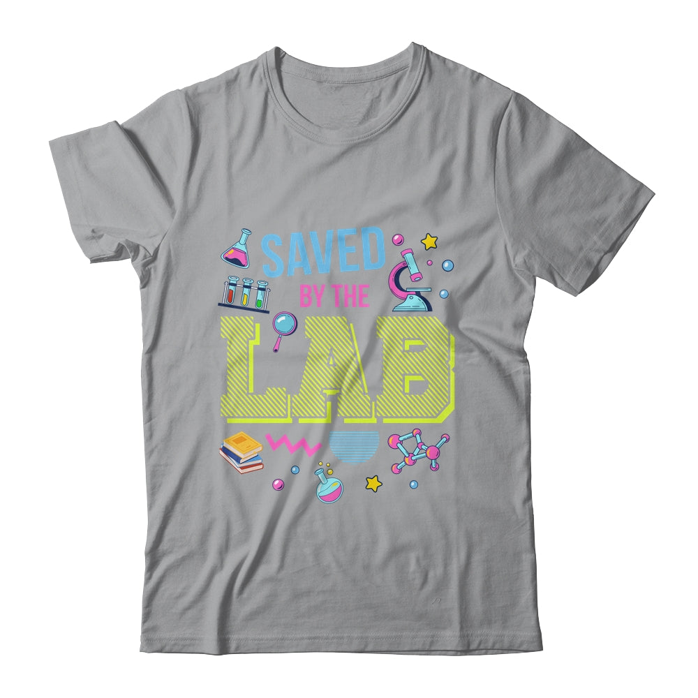 Lab Week 2023 Saved By The Lab Retro Medical Laboratory Tech Shirt & Hoodie | siriusteestore