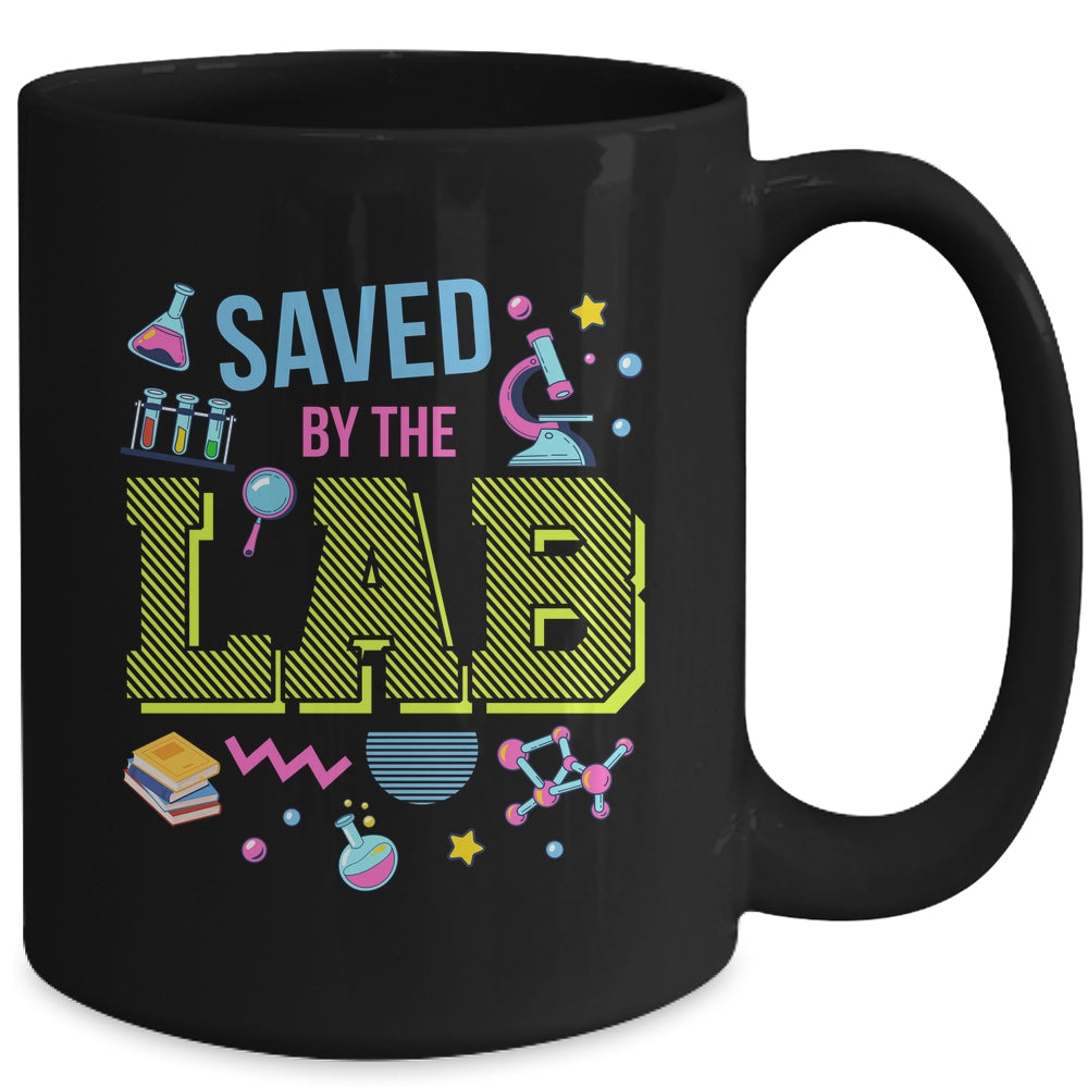 Lab Week 2023 Saved By The Lab Retro Medical Laboratory Tech Mug | siriusteestore