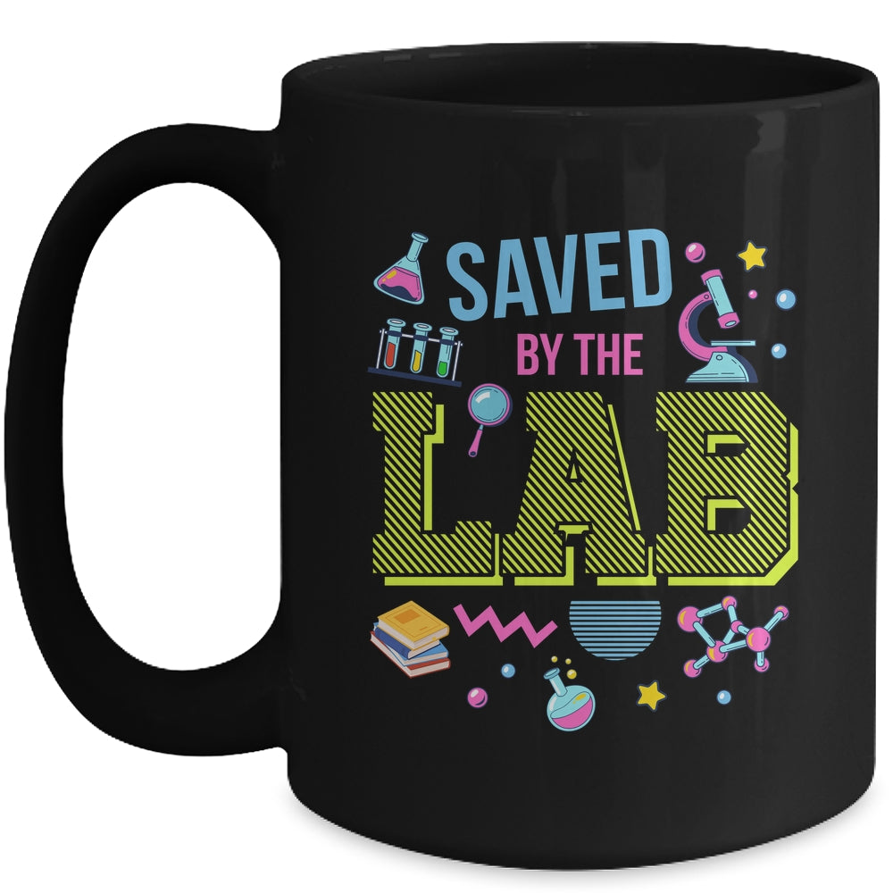 Lab Week 2023 Saved By The Lab Retro Medical Laboratory Tech Mug | siriusteestore