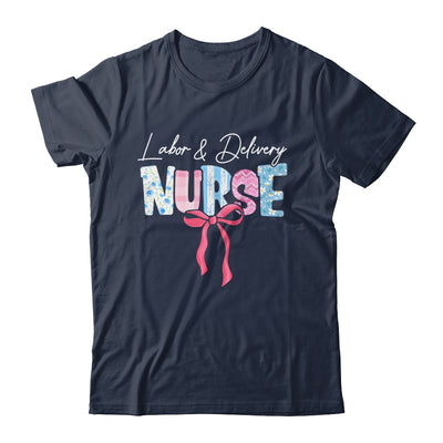 Labor And Delivery L&D Nurse Coquette Bow Nursing Nurse Life Shirt & Tank Top | siriusteestore